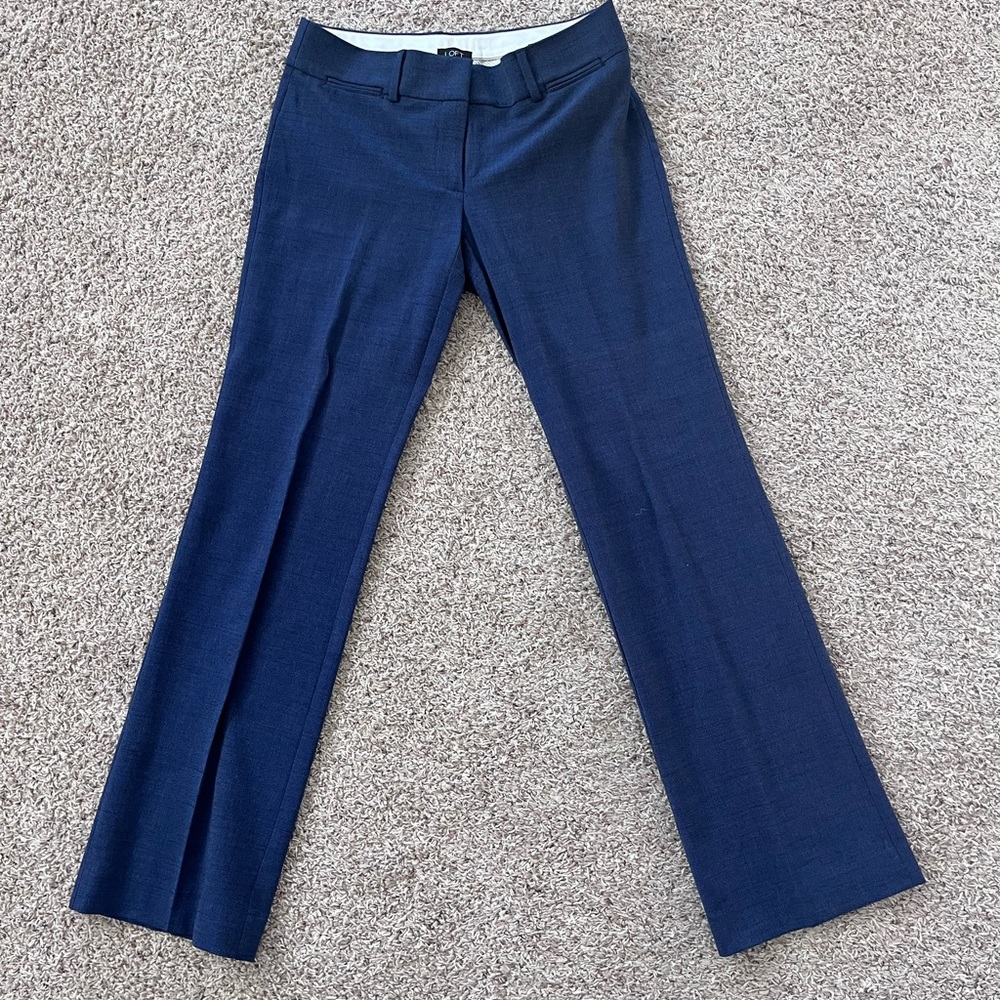 Tailored Navy Women's Dress Pants